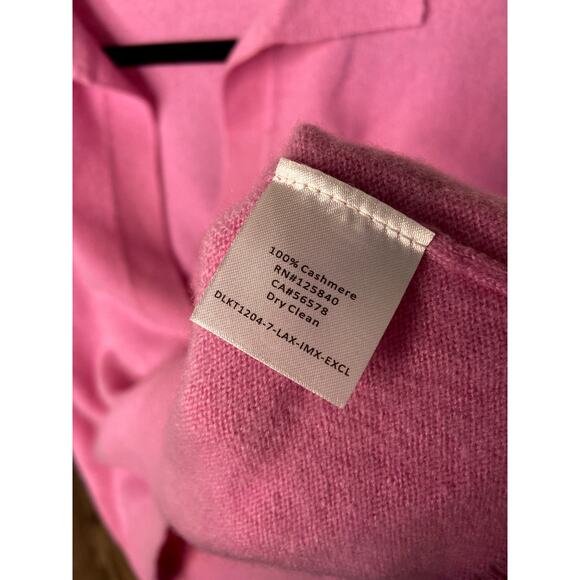 Intermix Hillary Cashmere Polo Sweater size S small - Picture 4 of 5